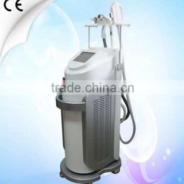 LCD screen 3 in 1 Multifunction elight/IPL+RF+nd yag Laser tattoo removal Beauty machine from China manufacturer-YH-III