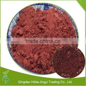 100% natural high quality red yeast rice extract powder