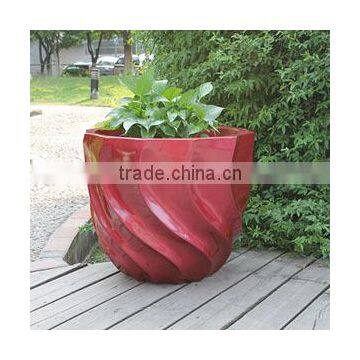 Fiberglass Plants Container and Flowers Pots Bonsai
