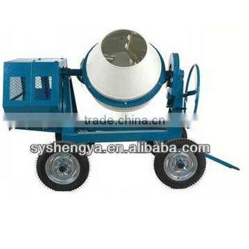 JFA-1 mobile diesel engine concrete mixer machine in Tanzania