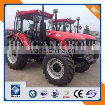 China big agriculture Heng an 4 wheel drive tractor with front loader for africa