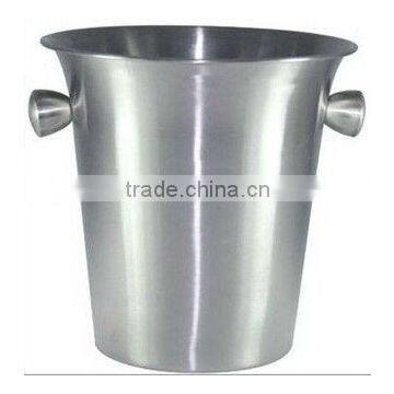 3.5L stainless steel ice bucket with handle