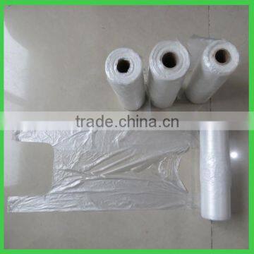 cheap natural shopping plastic bags on roll