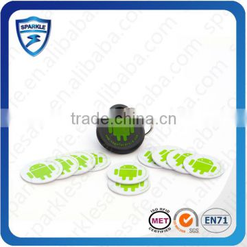 High quality sparkle safe passsive PVC RFID tag