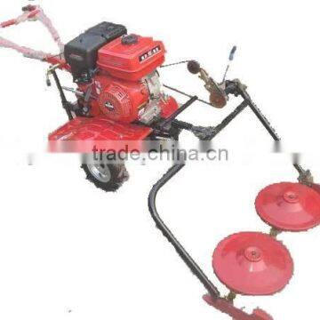 Two Disc Grass Mower, Grass Cutter for Walking Tractor photo-4