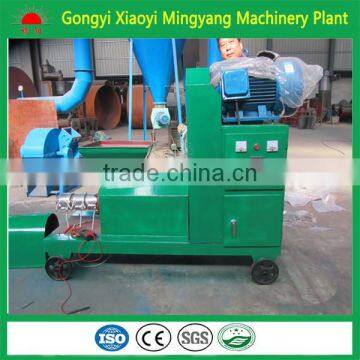 hexgonal shape wood sawdust powder briquette pressing machine for Kenya market