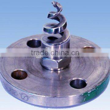 Stainless Steel Flange fixed of spiral spray nozzle