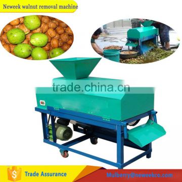 Neweek for sale Chinese green walnut skin removal machine