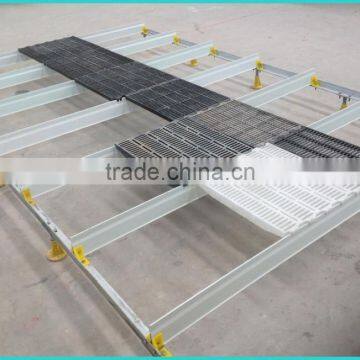 Plastic Slats Fiberglass Beams Poultry Farming Equipment, Frp Triangle Support Beam for Poultry Farm photo-3