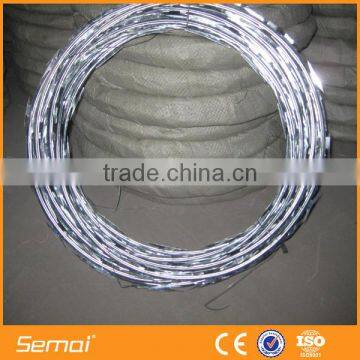 High Tensile Low Price Galvanized Sharp Security Fence Cheap Razor Barbed Wire