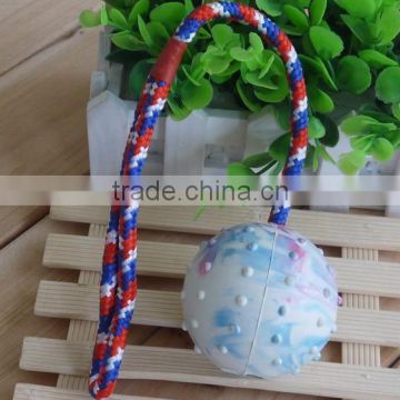 colorful ball vinyl pet dog squeaky toys