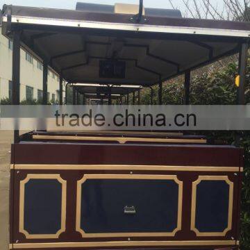 Diesel Power Trackless Tourist Fun Train, Amusement Park Train,Kids Ride Train photo-2