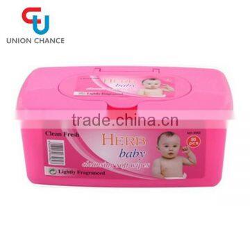 Professional Made Eco-friendly Baby Wipes In Box Wet Wipes