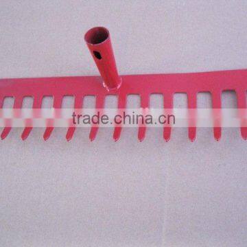 Metal Garden Rake Head 10 12 14 16 18 Teeth Hand Tool photo-2