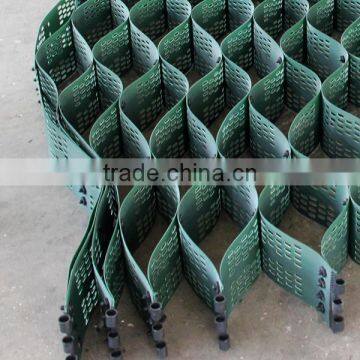 HDPE geocell used in road construction