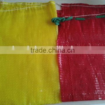 color raschel mesh bags for sale