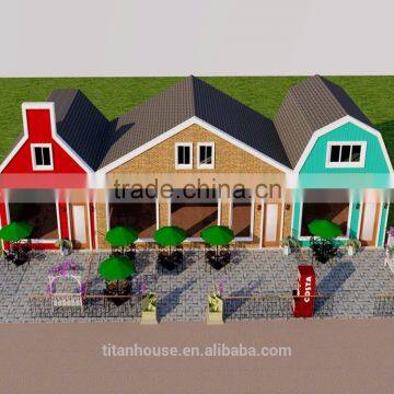 China Suppliers Cold Formed Steel Framing Kitset Cafe Bar Design photo-5