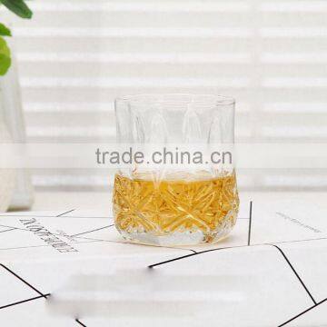 Elegant diamonds design for drinking water glass juice cup