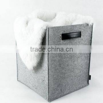2017 Cheap Promotion Foldable Factory Price Felt Storage Bin Bag photo-6