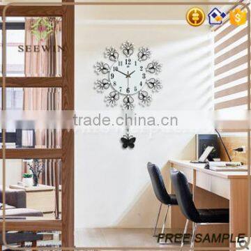 New Design Mute Hanging Wall Clock Decoration photo-5