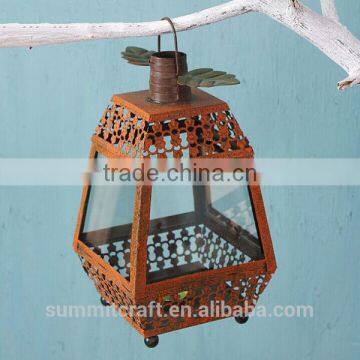 Antique Cast Iron Candle Holder Wind Lights Handmade Candle photo-3