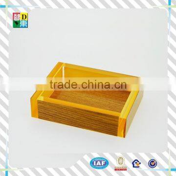 2015 Hot Sale Acrylic Bathroom Accessories Wholesale Acrylic Bathroom Set PMMA Material Acrylic Tumbler Soap Dish photo-6