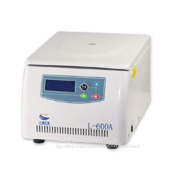 Lab Centrifuge 6,000rpm angle rotor Medical Centrifuge LCD Display 24 x 5m (L-600A)