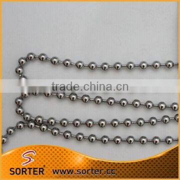 Chains Necklaces Type and Necklaces Jewelry Type fashion wholesale silver ball chain necklace