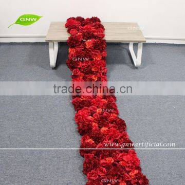 GNW FLW1606001-GAR Hot sale festive red table runner for round tables