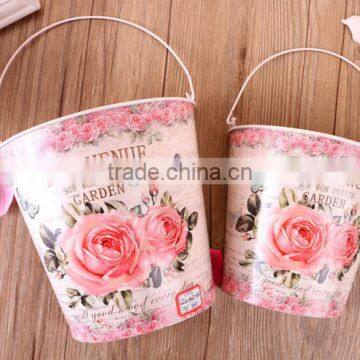 Hanging Planter Metal Wall Flower Pot Holder Home Wall Mounted Flower Pot photo-2