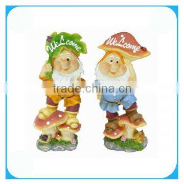 Garden gnome statue for garden decor