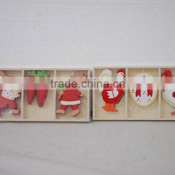 Easter Wooden Hanging Decoration HL-13814A-B