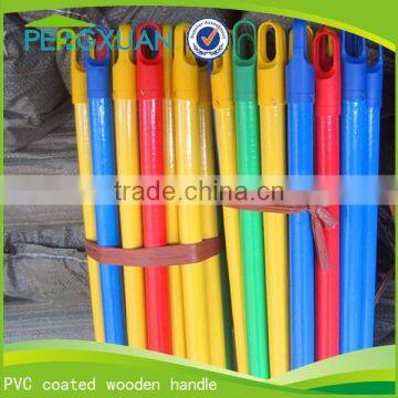 2015 China Wholesale Wood Broom Sitck With PVC Coated,wooden Stick