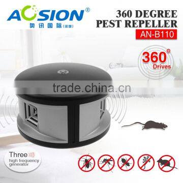 Aosion effective 360 degree ultrasonic rodent and insect repeller