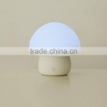 Romantic Dim Mood Lamp,Multicolor LED Baby Night Light, Portable Silicone Cute Mushroom Nursery Night Lamp photo-2