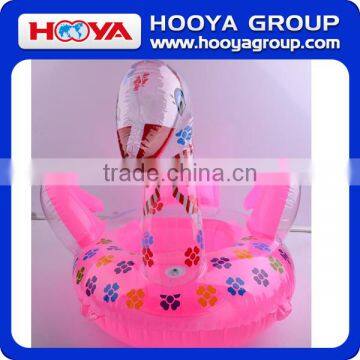 TY197813 Lovely thick popular goose design inflatable duck swim ring