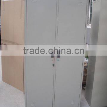 Knock Down Colorful Two Doors Steel Locker With Camlock for School, Hotel, Office, Gym photo-2