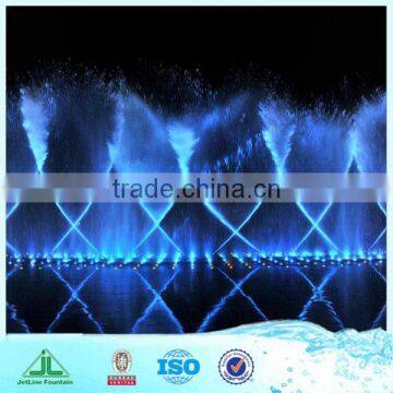 Large Outdoor Water Fountain, Built in Lake With Light and Music photo-4