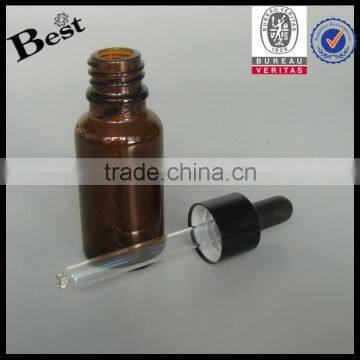 Diffrent Size Glass Bottle Aluminum and Plastic Cap Amber Glass Bottle Amber Dropper Cosmetic Packaging Wholesale Free Sample photo-2