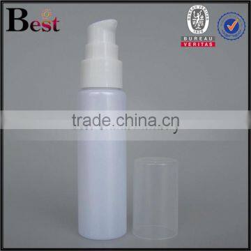 30ml White Plastic Nail Polish Remover Bottle Empty Plastic Nail Polish Remover Pump Bottle photo-2