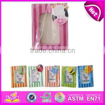 New Design Wooden Photo Album for Kids,lovely Wooden Toy Photo Album for Children,low Price Fashion Photo Album Set Toy WJ278251