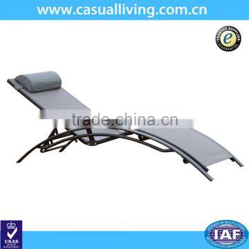 High Quality Outdoor Aluminium Recliner Lounger