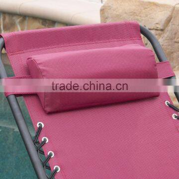 2 Pack Burgundy Folding Infinity Zero Gravity Chair With Cup Holder photo-4