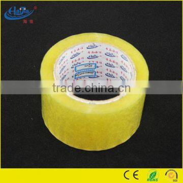 Waterproof Yellowish Bopp Packing Tape/solvent Based Acrylic LT. Yellow Bopp Tape photo-5