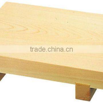 Hinoki Moridai Wooden Dish Table Wood Sushi Tray for Arranging Sushi Tables