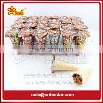 Ofresh Ice Cream Wafer Cup Biscuit And Chocolate