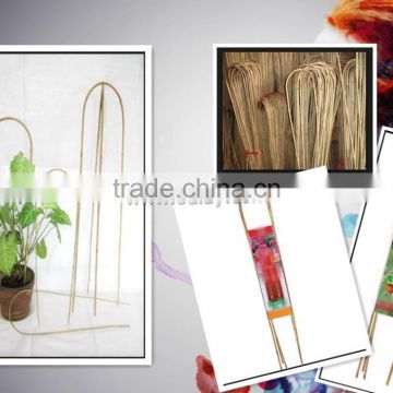 U Shape bamboo poles garden hoops