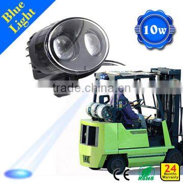 10W 10-80V Blue Spot Safety Warning Light Toyota Forklift Safety Light Reverse Blue Arrow photo-3