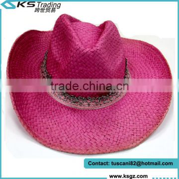 Fashion Knitted Handmade Straw Hat for Buying