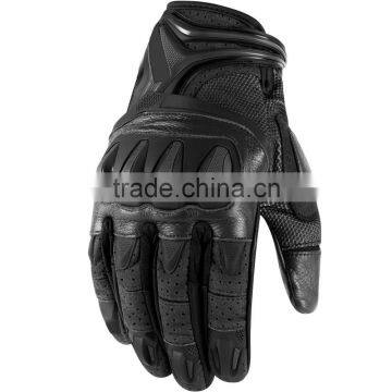 Black Motorbike Gloves